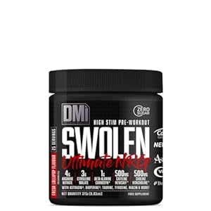 SWOLEN ULTIMATE NRG (High stim pre-workout) (Fresh Lollipop)
