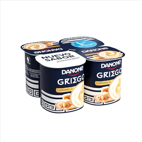 DANONE Yogur Griego Caramelo x 4