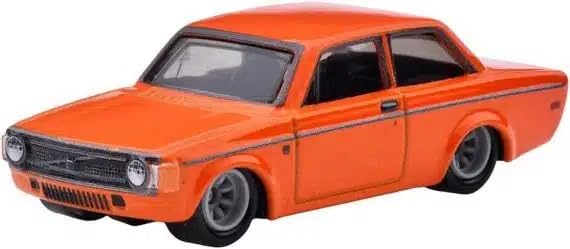 Image of Hot Wheels Premium Car Collectors Edition Premium Limited Release die-cast Metal Body car 1:64 Scale | No-Restock Gift Model for Boys & Racing Fans (73 Volvo 142 GL)