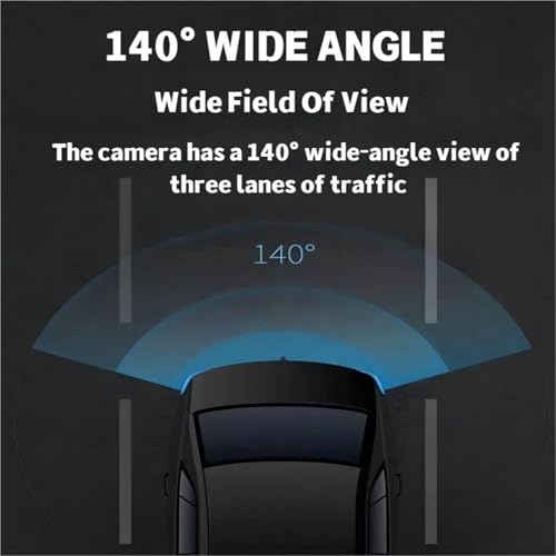 Caméra arrière 4 broches avec prise 2.5mm et câble 10m pour dashcam Carplay