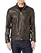 Produktbild Dockers Herren Truckerjacke aus Kunstleder - Schwarz - Mittel