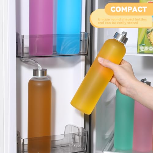 Bouteilles d'eau réutilisables écologiques novelinks plastique givré 790 ml