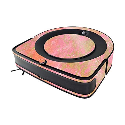 Image of MightySkins Glossy Glitter Skin Compatible with iRobot Roomba s9 Vacuum - Thai Marble | Protective High-Gloss Glitter Finish | Easy to Apply and Change Styles | Made in The USA