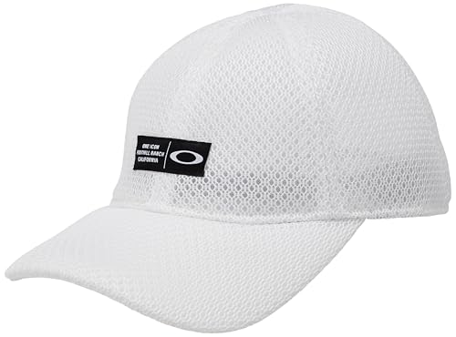 Oakley (オークリー) キャップ ESSENTIAL MESH CAP 26.0 メンズ WHITE (ホワイト) 通気性 軽量 吸汗速乾 メッシュ 抗菌 防臭 冷感