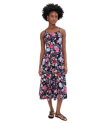 pact fit & flare midi dress Pact Fit And Flare Open Back Maxi Dress Gathered Joys Floral W2X XS