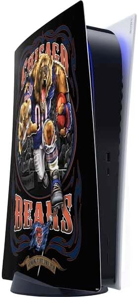 Skinit Decal Gaming Skin Compatible with PS5 Digital Edition Console - Officially Licensed NFL Chicago Bears Design