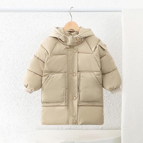 Winter Coats for Girls Oversized Heavyweight Zipper Quilted Down Jackets Youth Fall Fashion Warm Puffer Jackets2