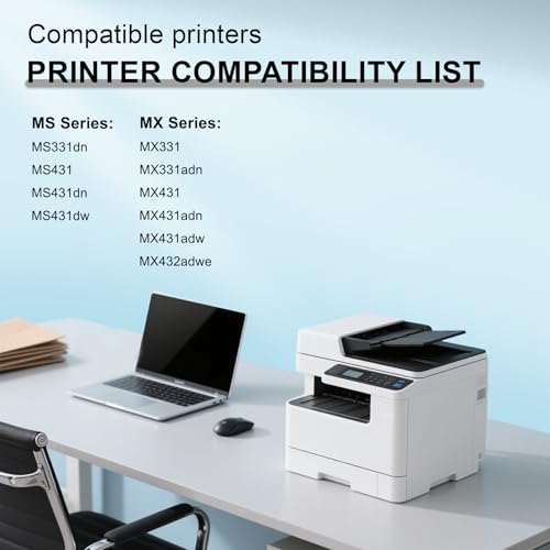 Image of SRITE 2-Pack 55b1h00 Black High-Yield Toner Cartridge [15,000 Pages]