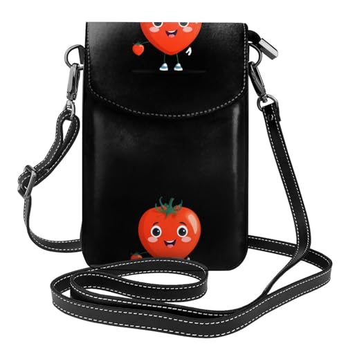 Petit sac à bandoulière motif tomates cœur pour vos sorties urbaines