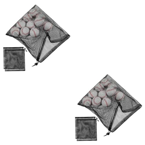Sosoport 6stücke Drawstring Mesh Taschen Multifunktionale Netztaschen Für Sport Wäsche Aufbewahrung Polyesterbeutel Für Tennisbälle Pumpenfilter