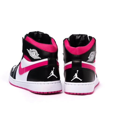 Tênis Feminino Air Jord 1 (BRANCO E PINK, BR, Adulto, Numérico, 34)
