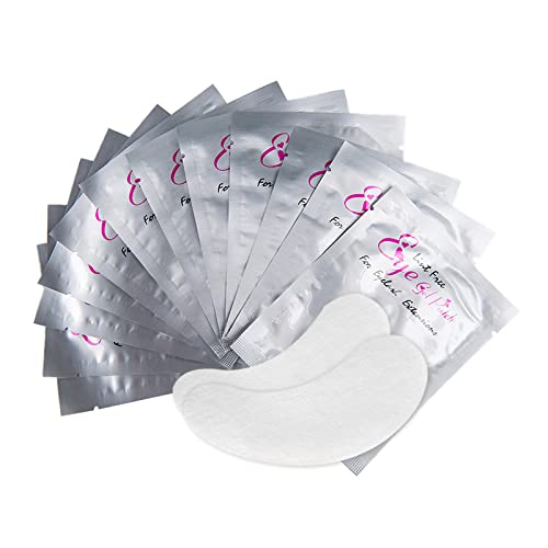 50 Paar Augenpads für Wimpernverlängerung Fusselfrei Augen Gel Patch Hydrogel Augenpads Profi Lint Free Eye Gel Patch for Eyelash Extensions Augenwimpern (New)