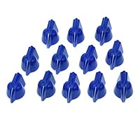 10 Pezzi Manopola Testa Di Pollo Bianca Mini