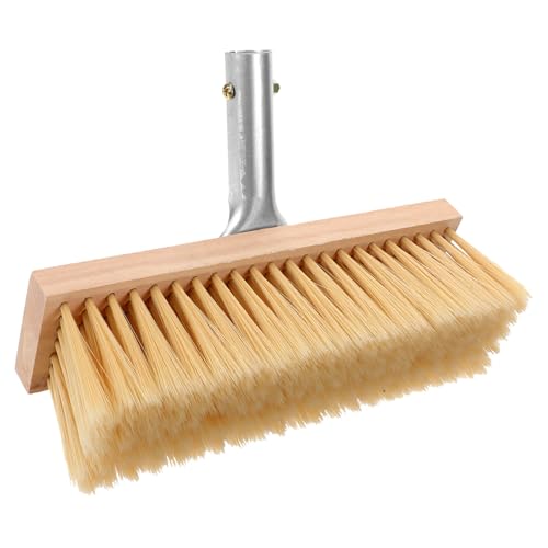 LOLIPPYY 車とトラック対応ソフト毛洗車ブラシ 大型水切りヘッド付き 車両用清掃ツール 傷防止で優しい仕上げ 効率的な水切り機能搭載