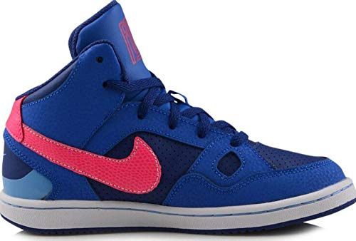 NIKE son of force Chaussures pour enfants, fille haute Tops Sneakers en cuir/synthétique Grande ; EUR 28.5