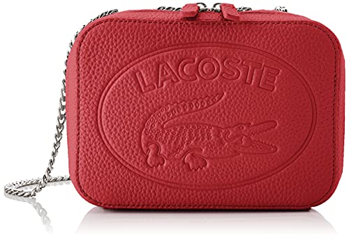 Lacoste NF3391NL, Crossover Bag Femme, Rouge, Taille Unique