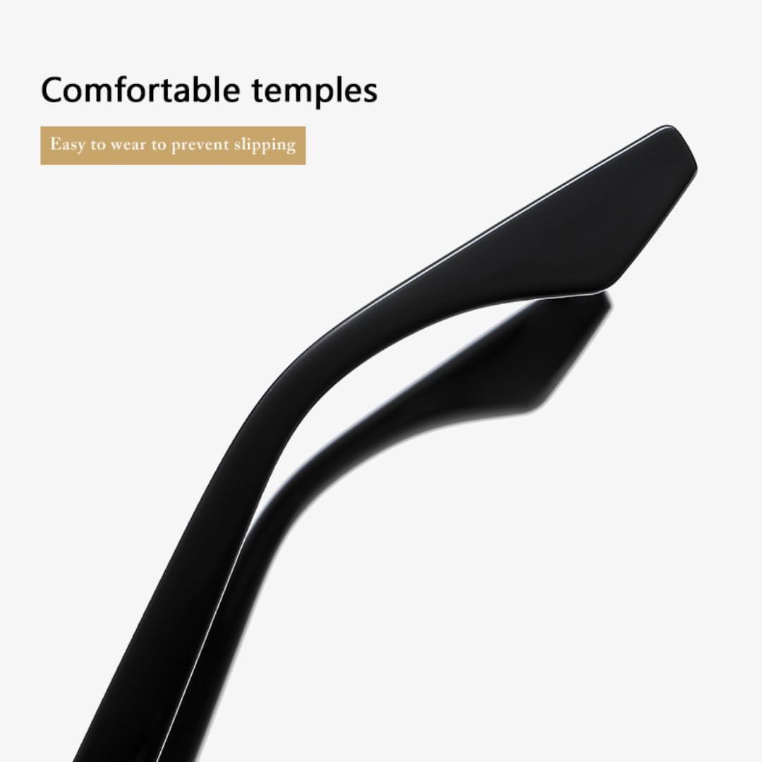 Fashion Square Women Luxury Sunglasses Retro Men Trending Shades Uv400 - Image 6