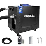 EONIX 1/2HP Upgraded Cold Plunge Chiller,Ice Bath Water Chiller for Cold Plunge Tubs,Built-in Filter & Water Pump, Insulated Hoses,Quiet Operation,Ice Bath Chiller for Cold Therapy Recovery 110V