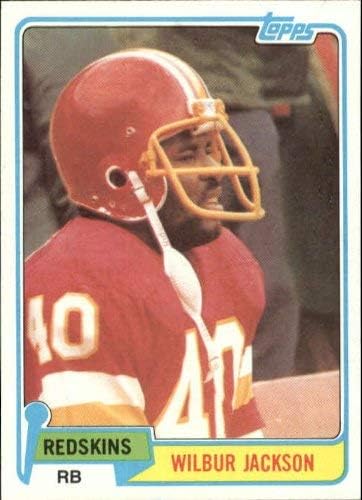 1981 Topps #44 Wilbur Jackson NFL Football Trading Card