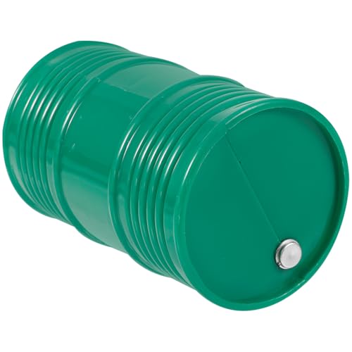 CIYODO Tanque de Combustible Decorativo para Coche RC Plástico Simulado Compatible Rcwd Verde Accesorio Realista para Coche de Escalada