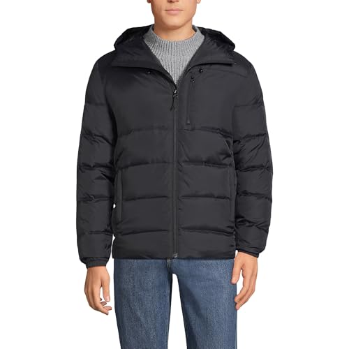 Amazon.com: Lands' End Men's Max 600 Down Puffer Hooded