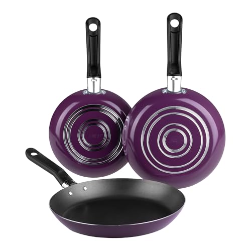 La Mejor Lista de Sartenes ekco - 5 favoritos. 42 Ekco | Juego de Sartenes Basic 3 Piezas Aluminio Color Morado