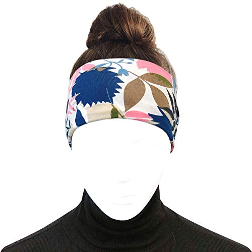 Diademas elásticas bohemias para evitar que el pelo moleste en el deporte y lavado facial 4