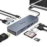 【Carga de PD】El puerto de carga de 87W con calificación le permite cargar su computadora portátil, MacBook Pro u otros dispositivos tipo C. Tamaño liviano y apropiado para transportar en la bolsa de su computadora portátil cuando viaja. Exterior de aleación de aluminio unibody, acabado ionizado, fabricación de alta calidad y duradera.