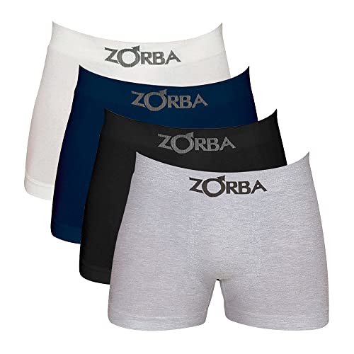 Kit 4 Cueca Boxer Sem Costura Box Zorba Box G