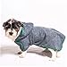 Toyvian Pet Bathrobe for Dogs Cats Absorbent Towel Easy to Wear Comfortable for Bath Swimming