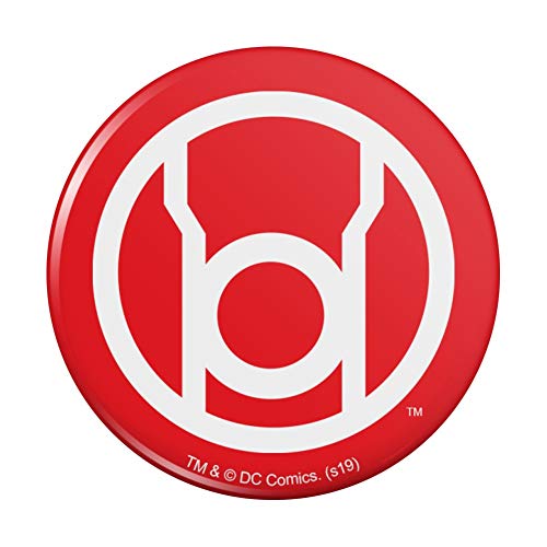 Green Lantern Blackest Night Red Lantern Logo Pinback Button Pin