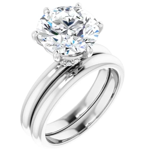 Hidden Halo Lab Diamond Engagement Ring Round2