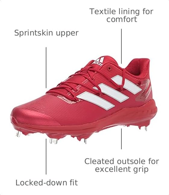 Image of adidas Men's Adizero Afterburner 8 Cleats