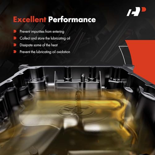 Image of A-Premium 2.0L 2.4L Engine Oil Pan Sump with Plug, Gasket & Bolts, Compatible with Jeep Compass Patriot 2007-2017 & Dodge Journey 2009-2020, Avenger 2008-2014, Caliber & Chrysler 200, Sebring