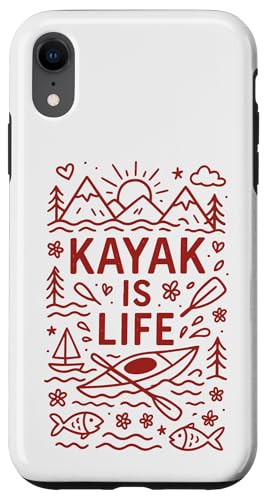Kayak Canoes-Boat Kayaking, JbN tBbVO JbN V[JbN ނ JbN X}zP[X iPhone XR p