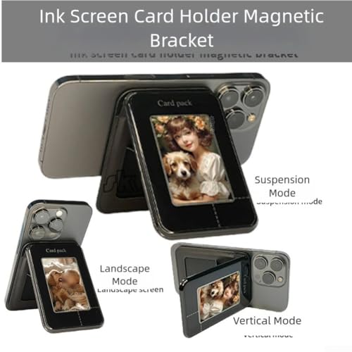 Soporte de tarjeta inteligente NFC magnético y pantalla inteligente multicolor 5