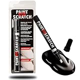 Paint Scratch Fix Black Touch Up Paint For Cars, Auto Paint Repair Pen, Auto Marker For Scratches, Fixed Keyed Car And Stone Chips, White, Black, Grey, Silver (BLACK SOLID)