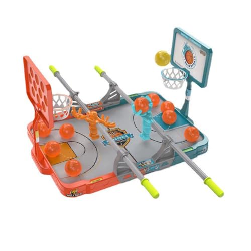 ORFOFE Basketball Fun 1 Set Desktop Basketball Game Interactive Shooting Toy for Boys and Girls Enhances Finger Strength Coordination