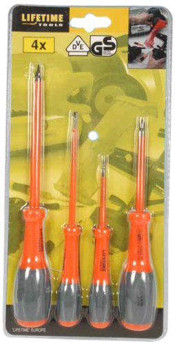 Preisvergleich Produktbild Lifetime Tools 88561 Screwdrivers Set 4 Stück