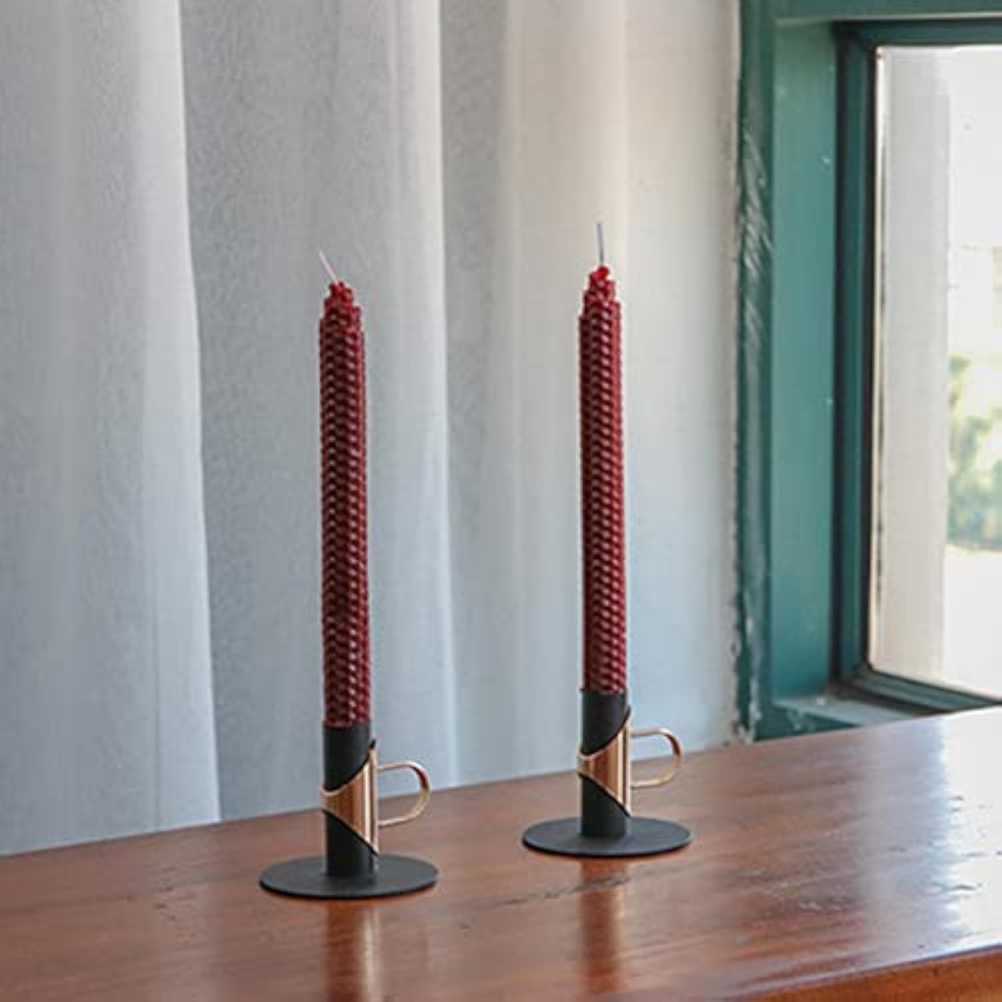 2X Retro Tealight Candle Holder Centerpieces
