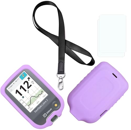 Coque en silicone pour Freestyle Libre 2 jaune - Housse protection et étui anti-choc
