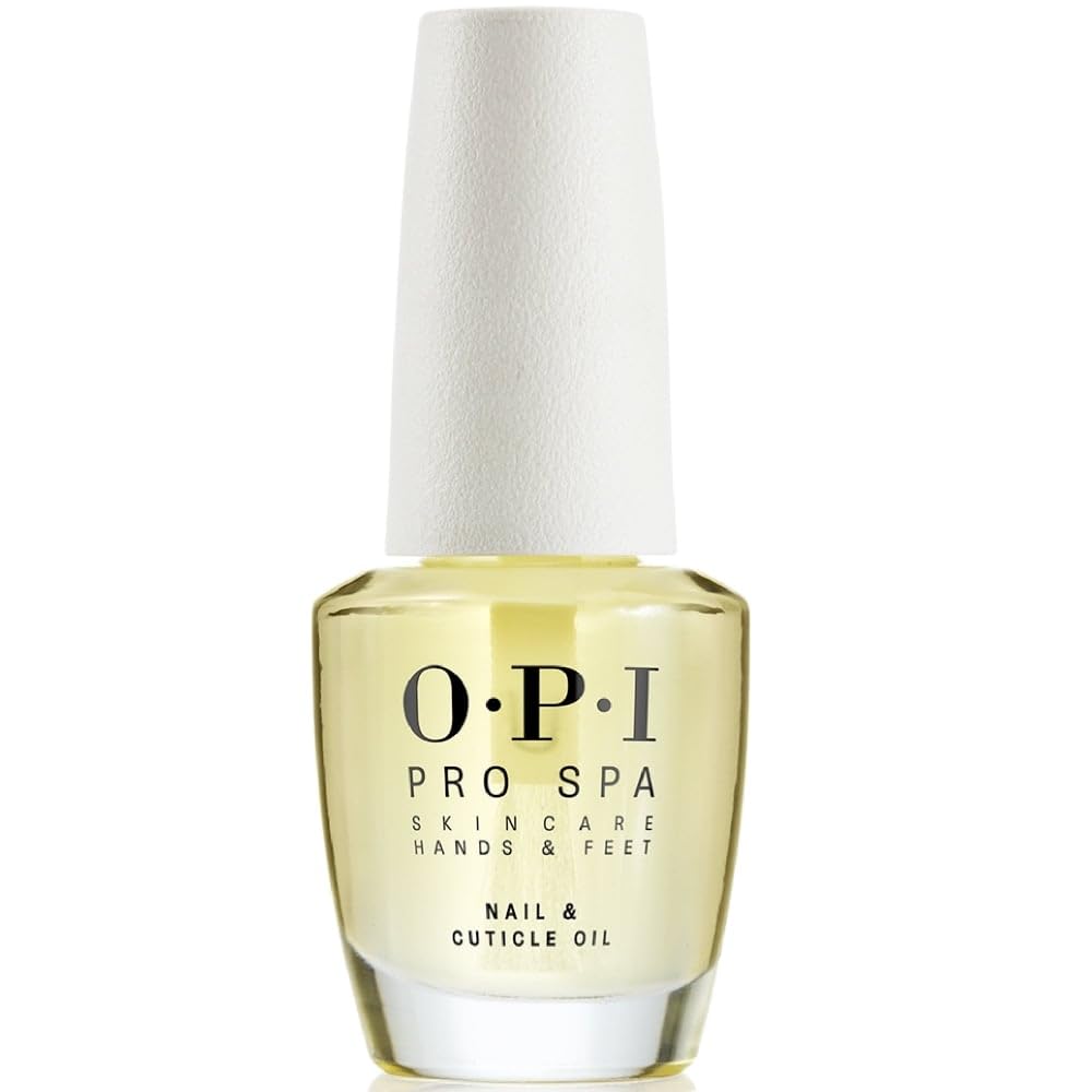 Bundle of OPI xPress/ON Press On Nails, With Nail Glue, French Tip Nail Art, Short, French Press + OPI ProSpa Nail and Cuticle Oil, 0.5 fl oz