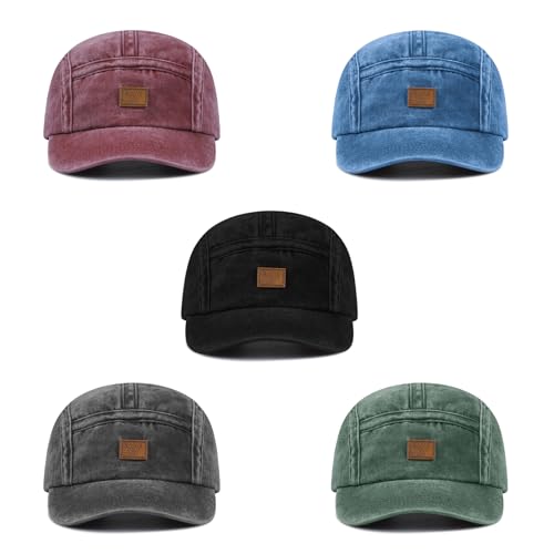 Baseball Cap for Men Vintage Low Profile Dad Hat, Unstructured Summer Sports Cap, Hip Hop