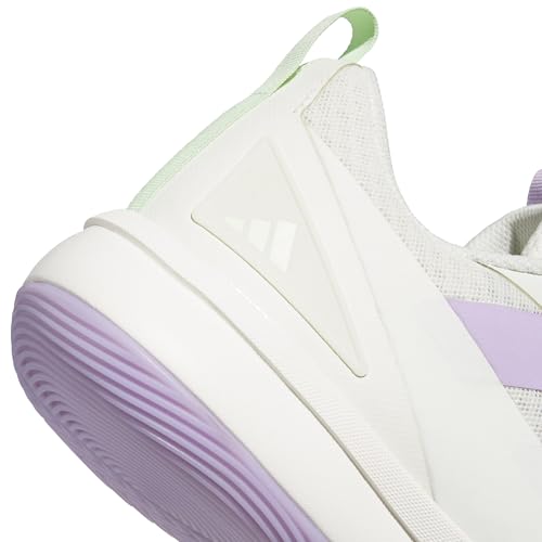 adidas Unisex Front Court Shoes, Ivory/Powder Plum/semi Green Spark, 41 1/3 EU – Ansicht 4