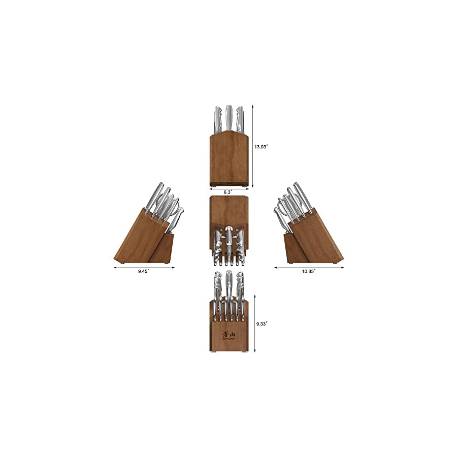 Cangshan-Sanford-Series-1027051-German-Steel-17-Piece-Knife-Block-Set Cangshan Sanford Series 1027051 German Steel 17-Piece Knife Block Set