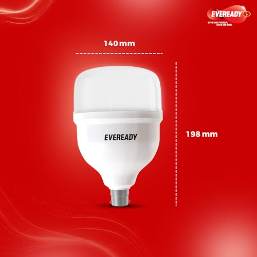 Image of EVEREADY 50W LED Hammer Bulb, High CRI & High Efficiency