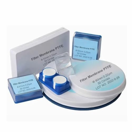 Filtre à membrane hydrophobe PTFE 0,45um fournitures de laboratoire 47mm