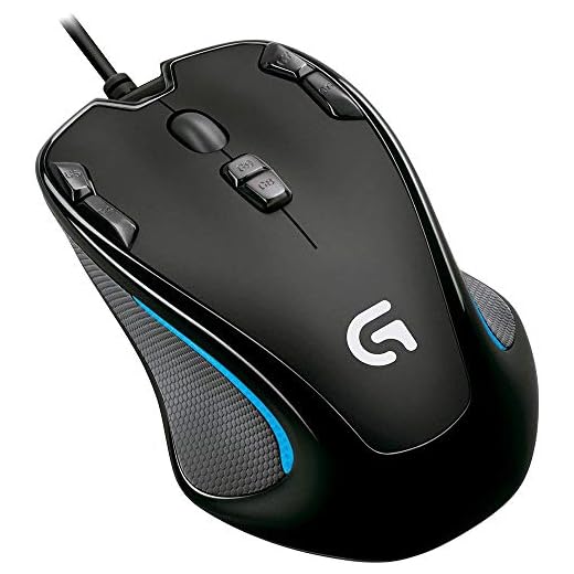 Logitech G Mouse para Jogos Gamer 1ms LED Ambidestro G300s, Preto, 9 cr, PRO Wireless