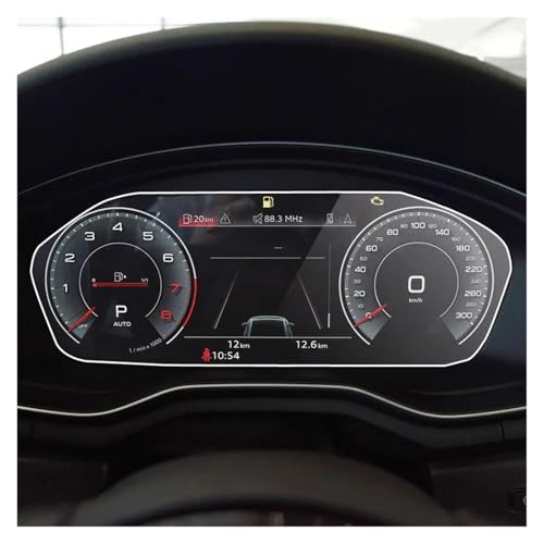 Verre trempé anti-rayures de haute dureté pour console Audi A4 2020