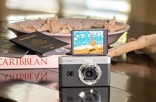 KODAK Pixpro C1 - Fotocamera Digitale Ultra Compatta | 13MP BSI CMOS, Zoom 4X, Display LCD 2.8", Flash LED, Batteria Integrata - Nero